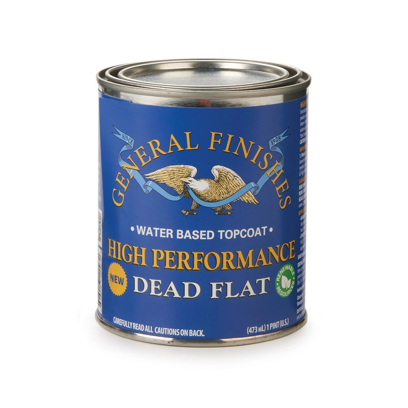 High Performance Dead Flat Topcoat - Size:1 Pint